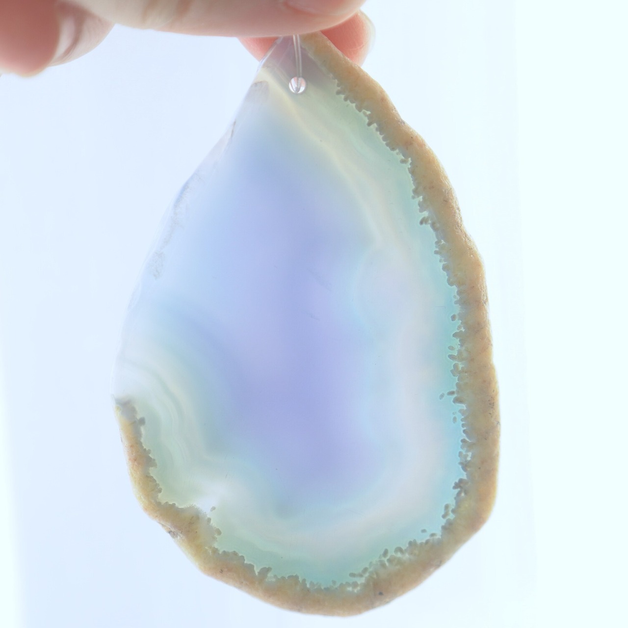 Clear Drops 04 - アゲートヒーリングチャイム / Agate Sun Catcher Wind Chime 264