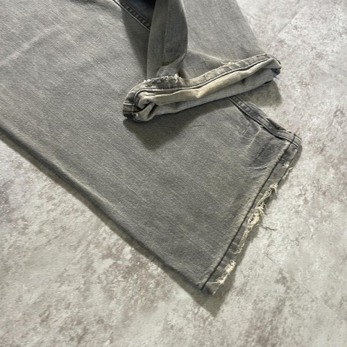 【W34 L32】 メキシコ製 usa levi's 先染ブラック 529 詳細写真17