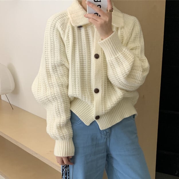 【outer】ニットカーデ M27151