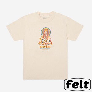 【FELT/フェルト】EVOLVING TEE SHIRT Tシャツ / TAN タン ベージュ
