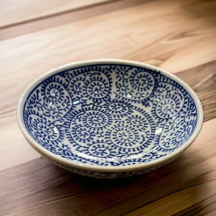 有田焼 そうた窯 染付 蛸唐草 丸皿 ペアセット 30 有田焼 そうた