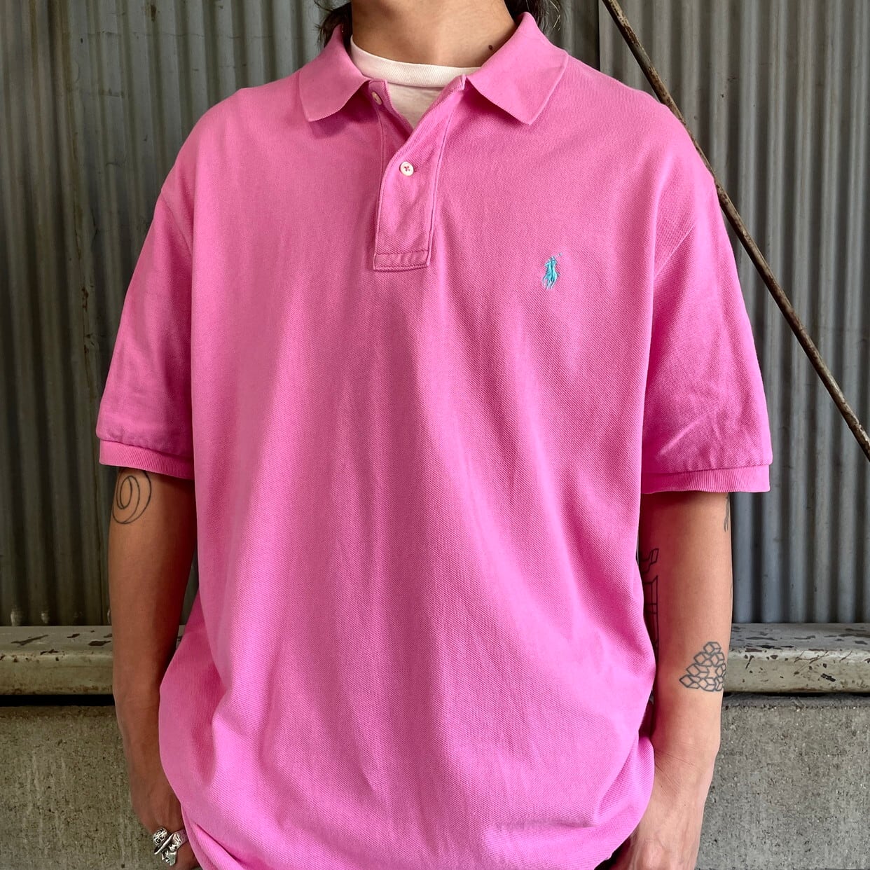 Polo by Ralph Lauren オールドラルフローレン 鹿の子 ポロシャツ 