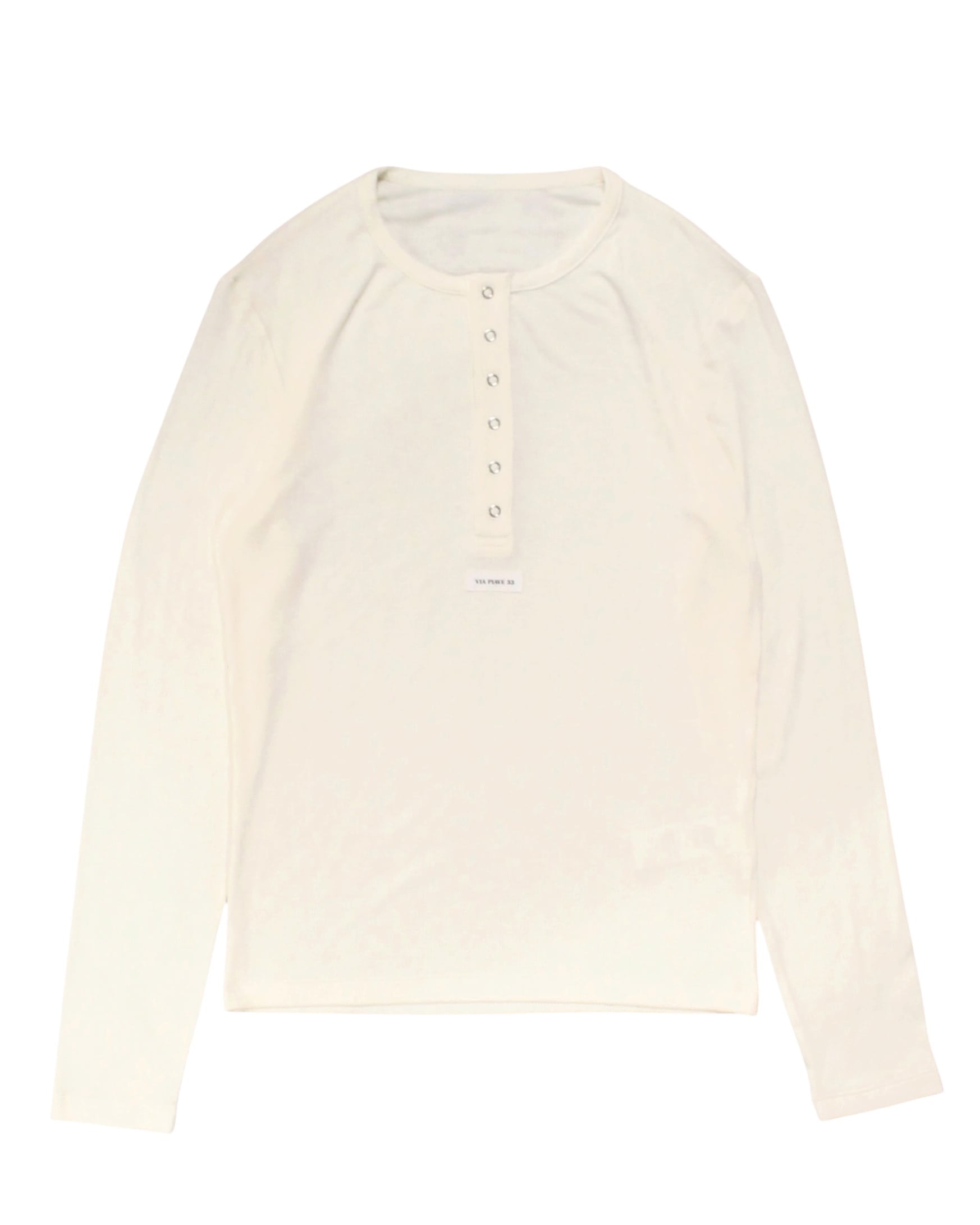 VIA PIAVE 33 【LONGSLEEVE DAISY / WHITE】 | rroomm