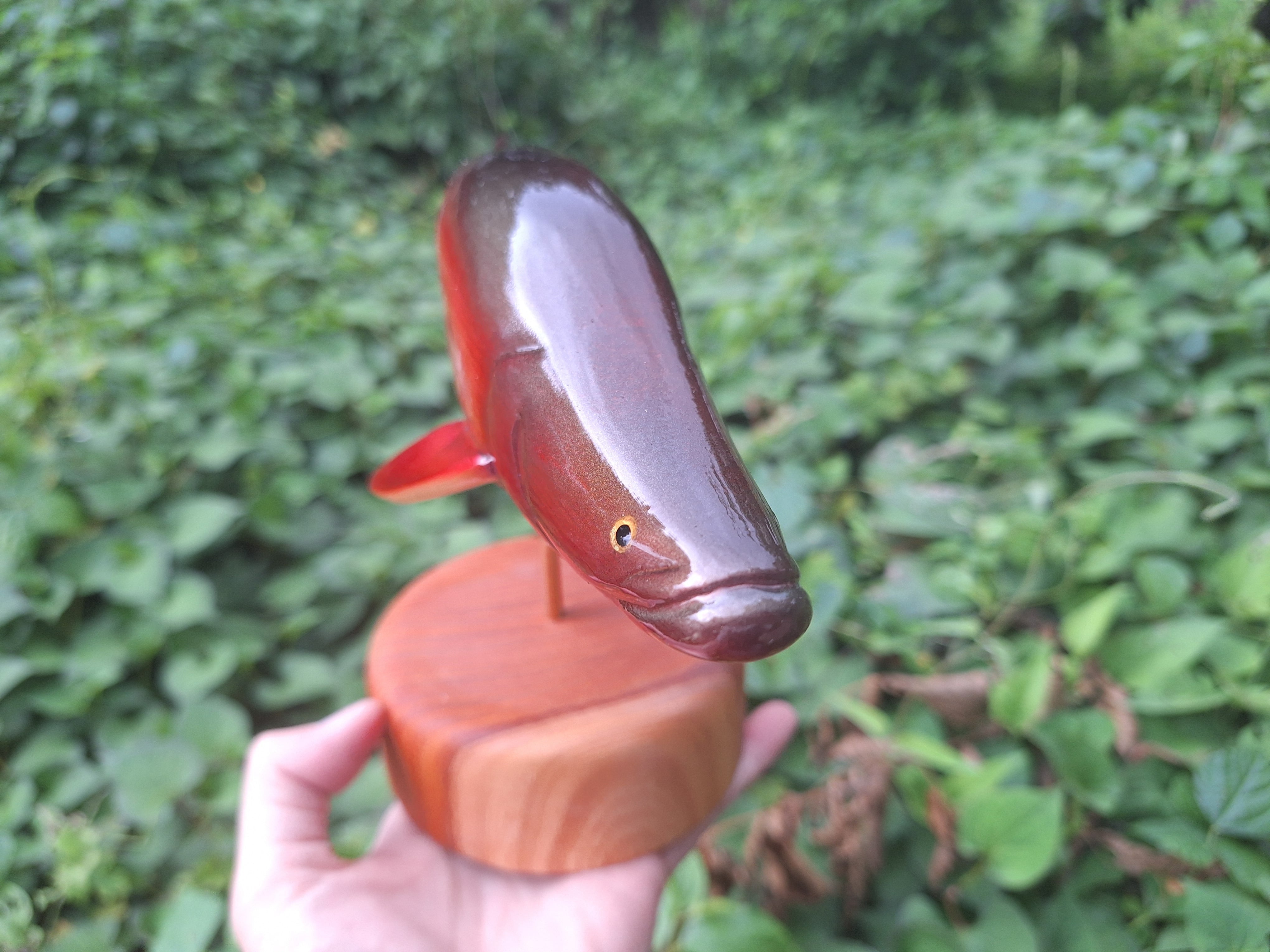 ピラルク－ Pirarucu 在庫限り | 工房西岡 woodcraft animals
