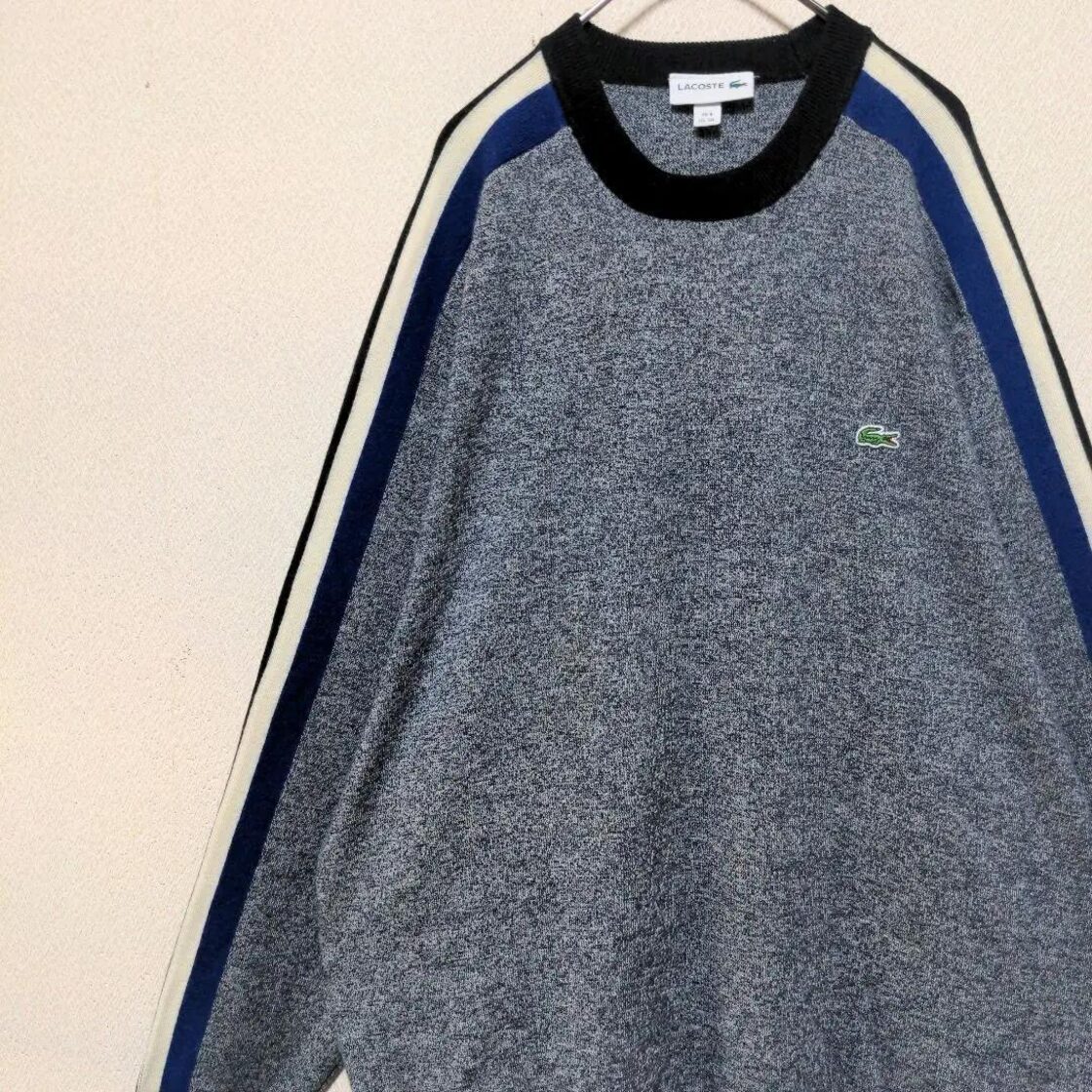 ラコステ メリノエクストラファインウールニット BIGサイズ 3XL 古着