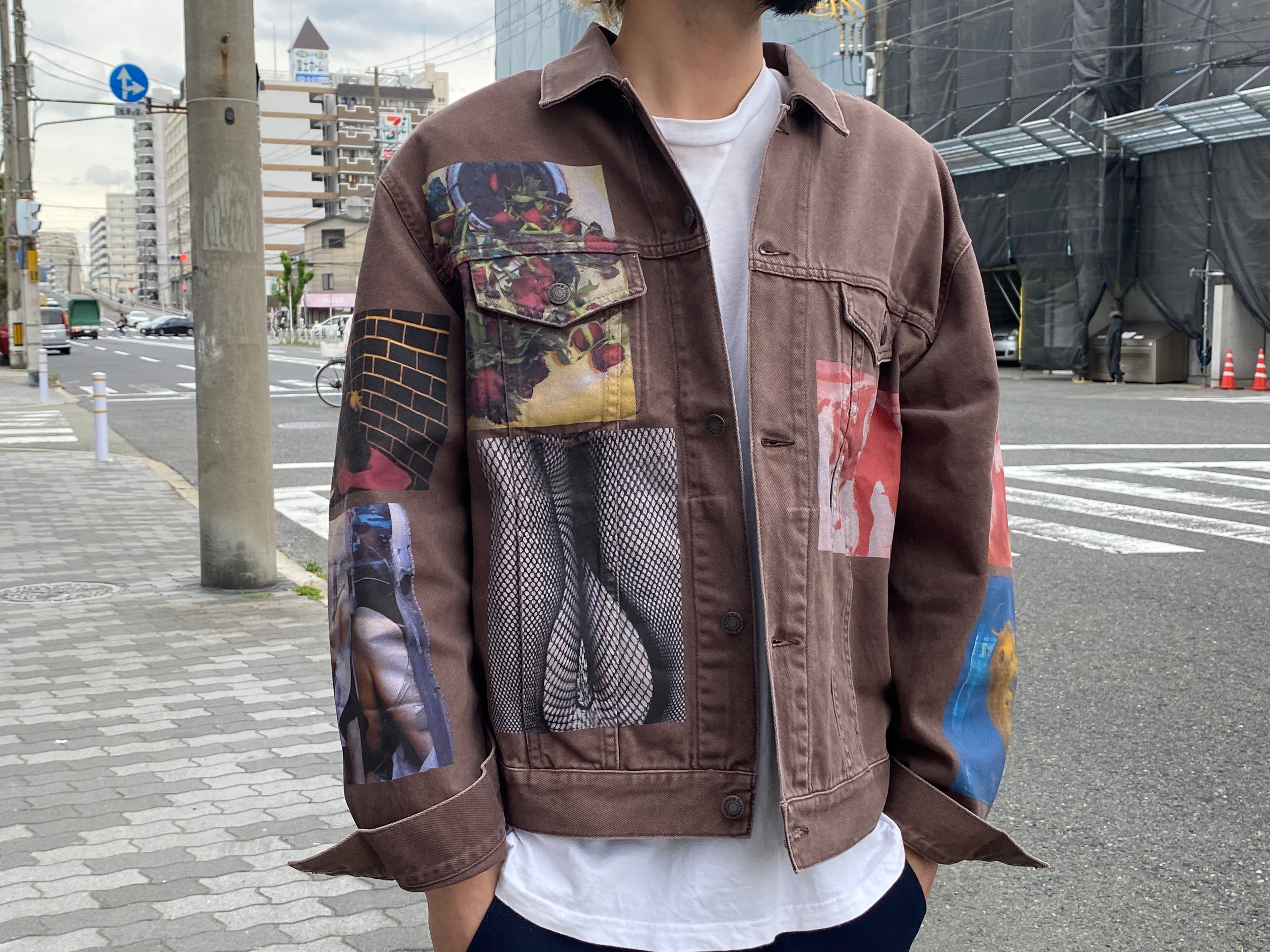 Supreme 22SS × DAIDO MORIYAMA DENIM TRUCKER JACKET BROWN XL 135527 