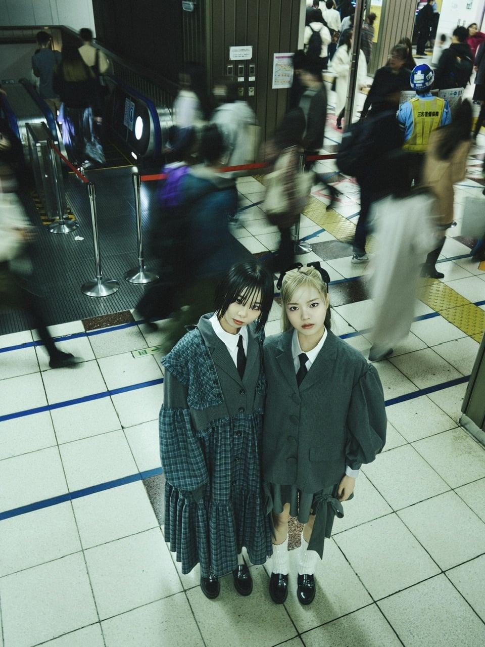 ヨークドッキングスーツワンピース GRAY