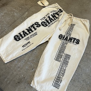 ”DEAD STOCK" USA製 90s 読売ジャイアンツ COTTON PANT