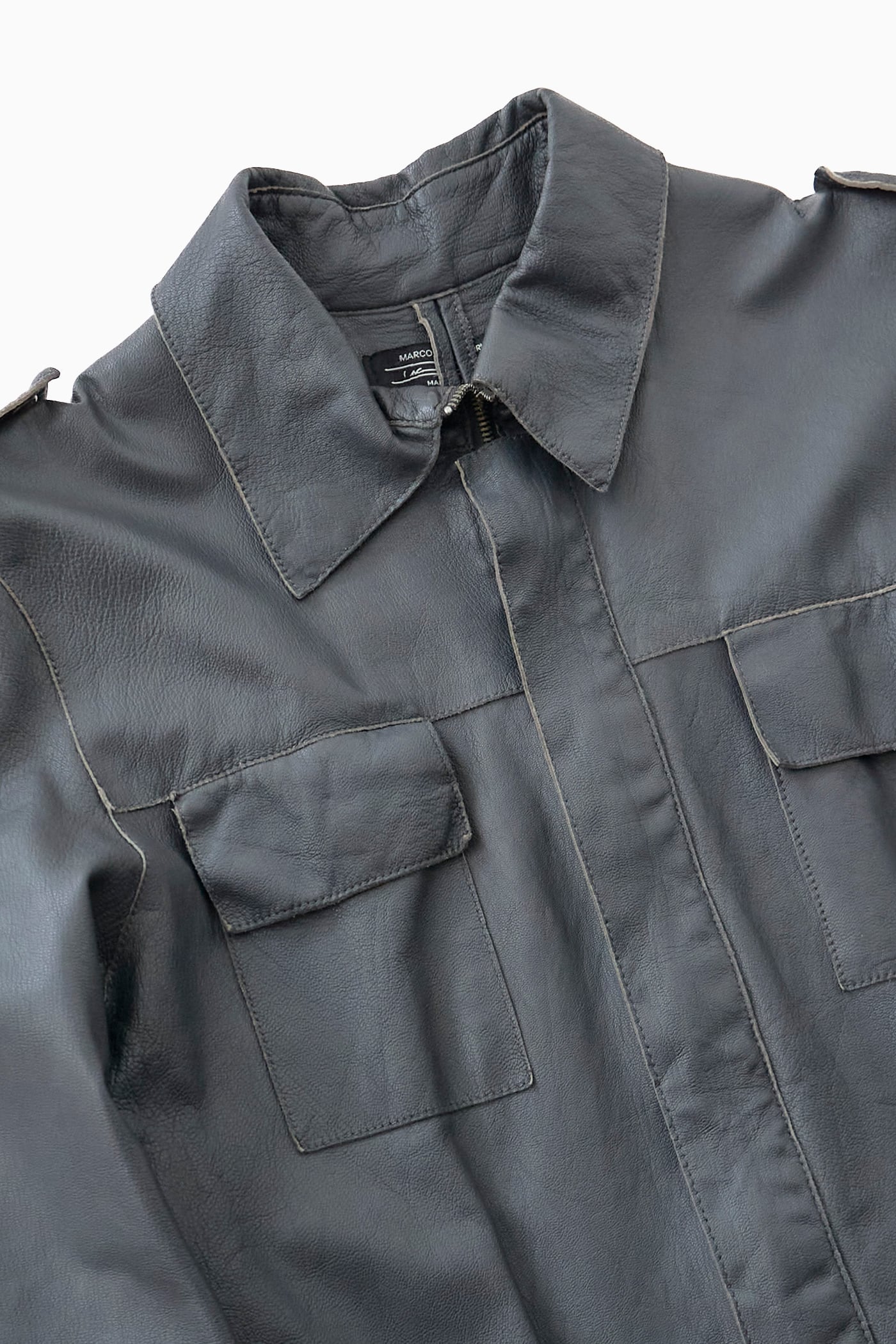 イタリア製】MARCO TAGLIAFERRI LEATHER JACKET | Reben