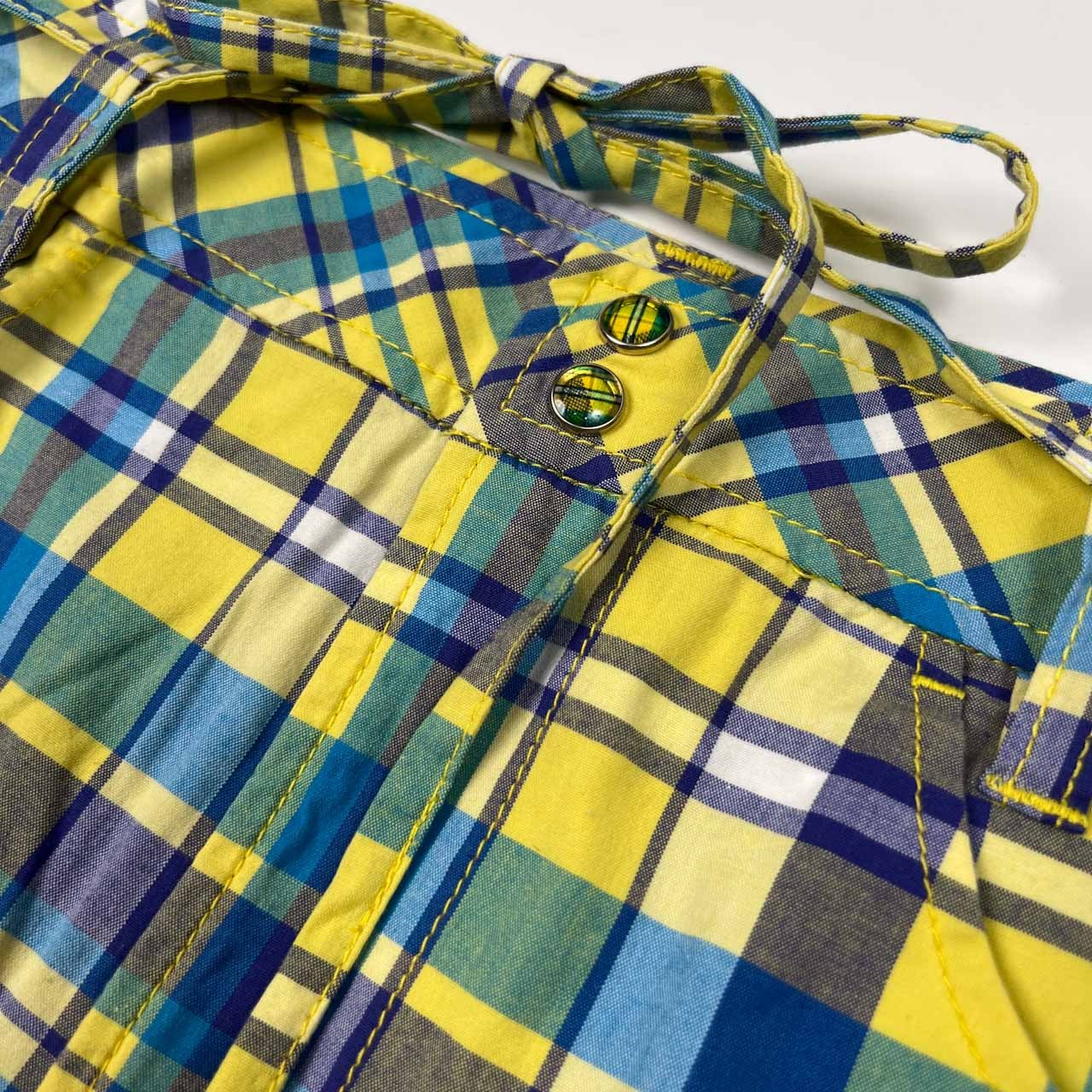 le coq sportif GOLF ルコックスポルティフ ゴルフ チェック柄 キュロット スカート サイズ 7 /レディース