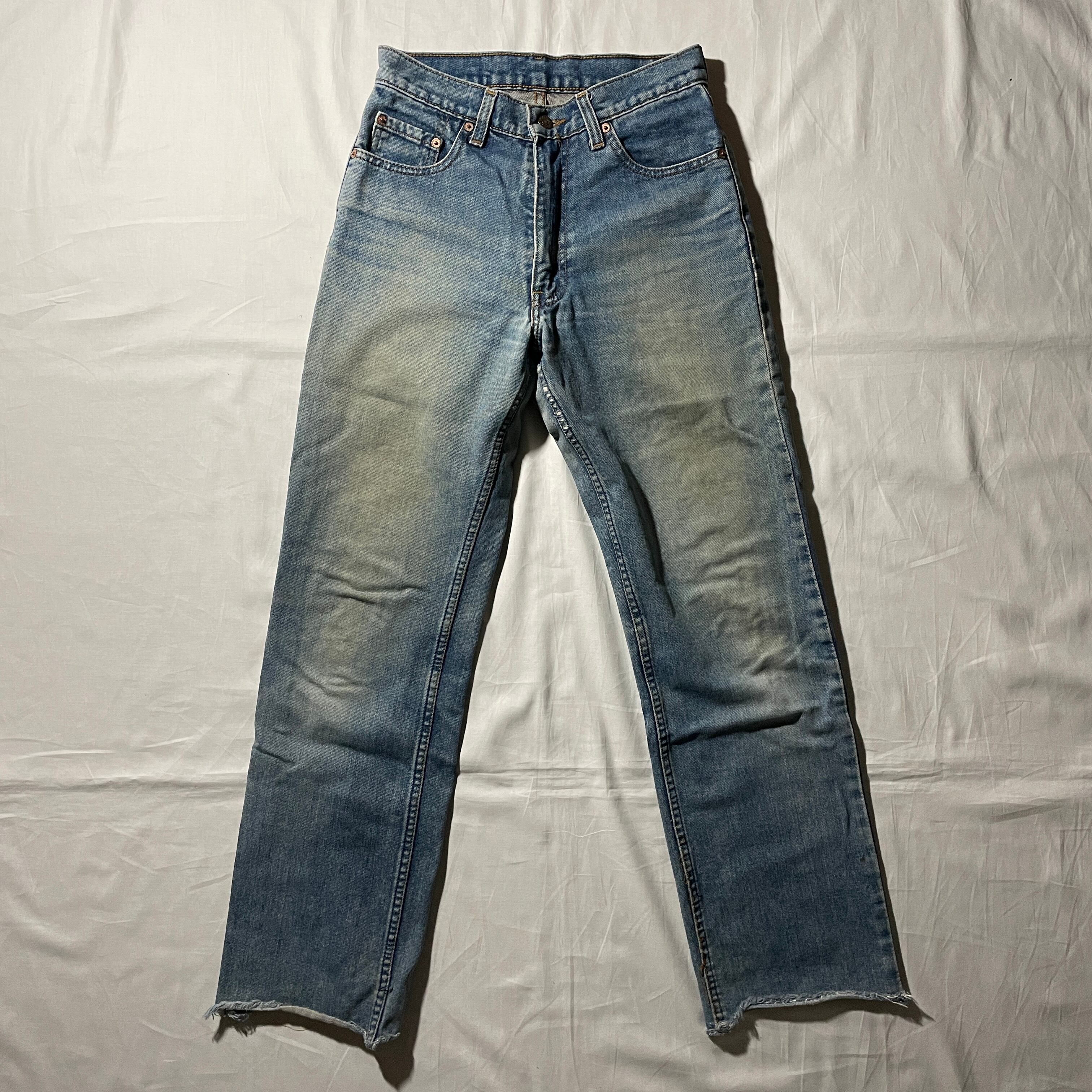 Levi's 517 フレア デニム ジーンズ 色落ち  00s