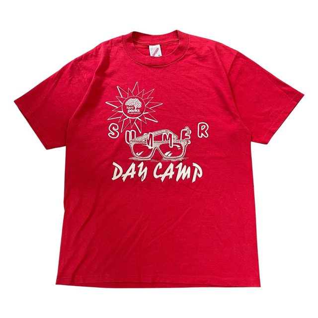 90s USA製 Kent Parks & Recreation DAY CAMP Tシャツ