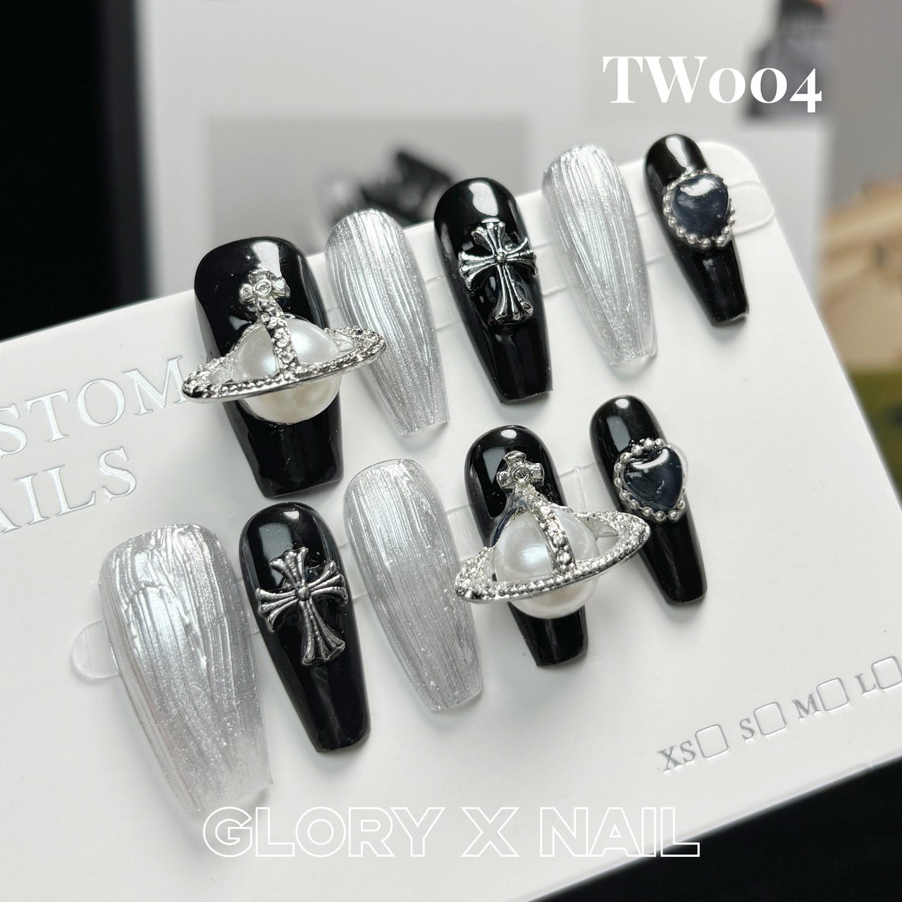 TW004 ネイルチップ サイズXS/S/M/L