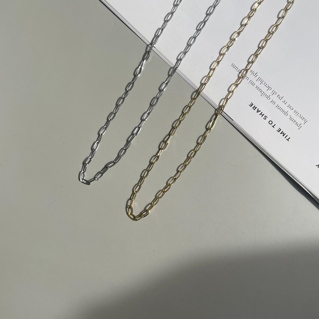 simple chain 38 necklace
