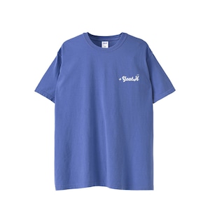 +YoutH GARMENT DYE Tee YH5085 MARINE BLUE