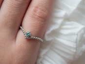 Tiara Ring / K18 / Pt / Diamond【受注生産】