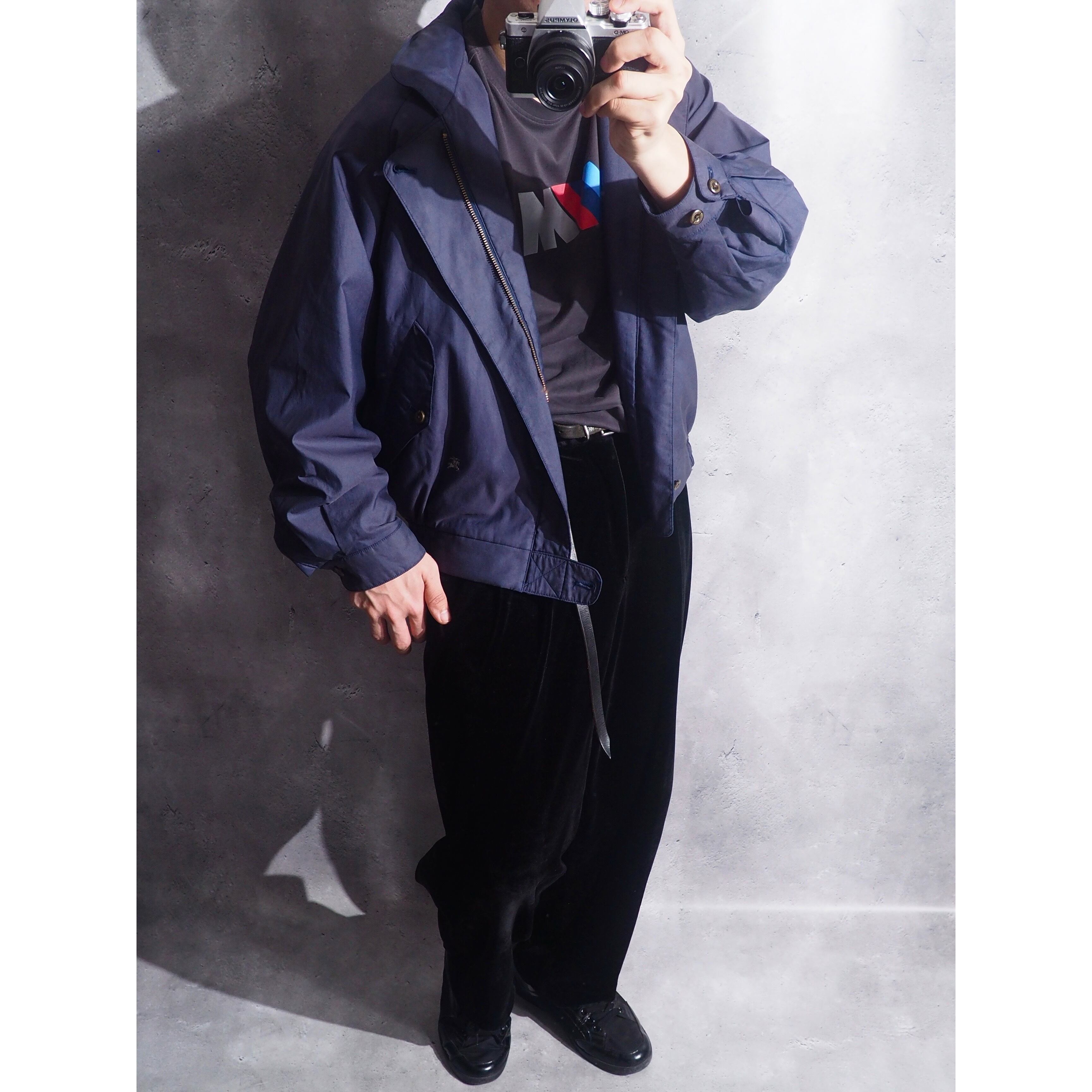 1970 - 80s " Old Burberrys " Eggplant color vintage short length jacket