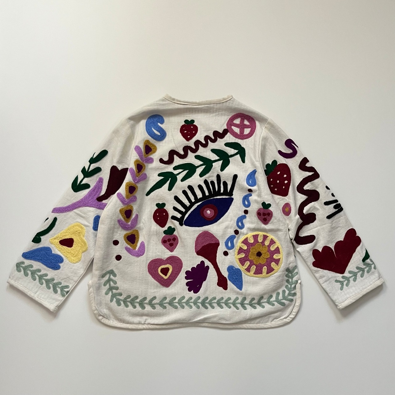 ＜PHET AND PLOY＞SUZANI JACKET スザニ ジャケット（black strip） - 2