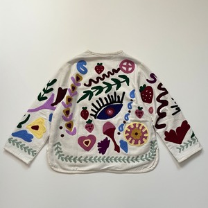 ＜PHET AND PLOY＞SUZANI JACKET スザニ ジャケット（black strip）