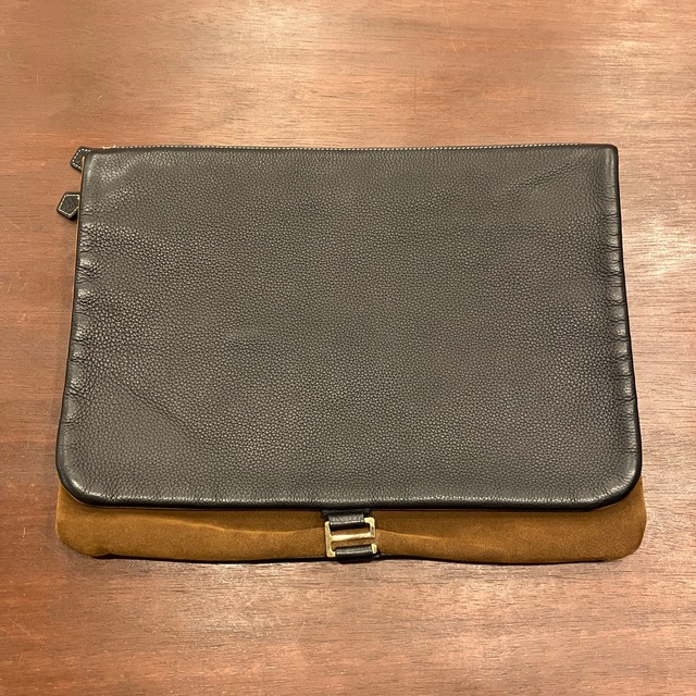 CISEI LEATHER CLUTCH BAG