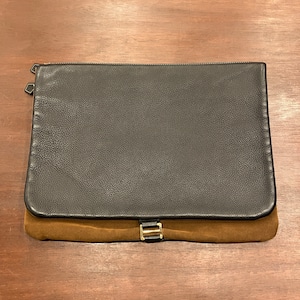 CISEI LEATHER CLUTCH BAG