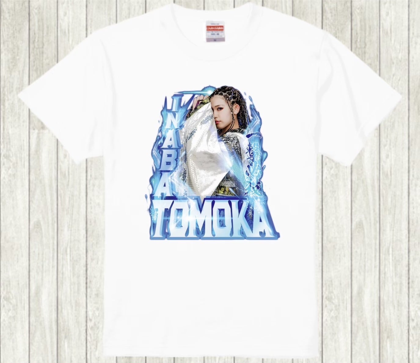 稲葉姉妹 凱旋記念 Tシャツ L　稲葉あずさ　稲葉ともか　スターダム　JTO 稲葉ともか プリントTシャツ | JUST TAP OUT