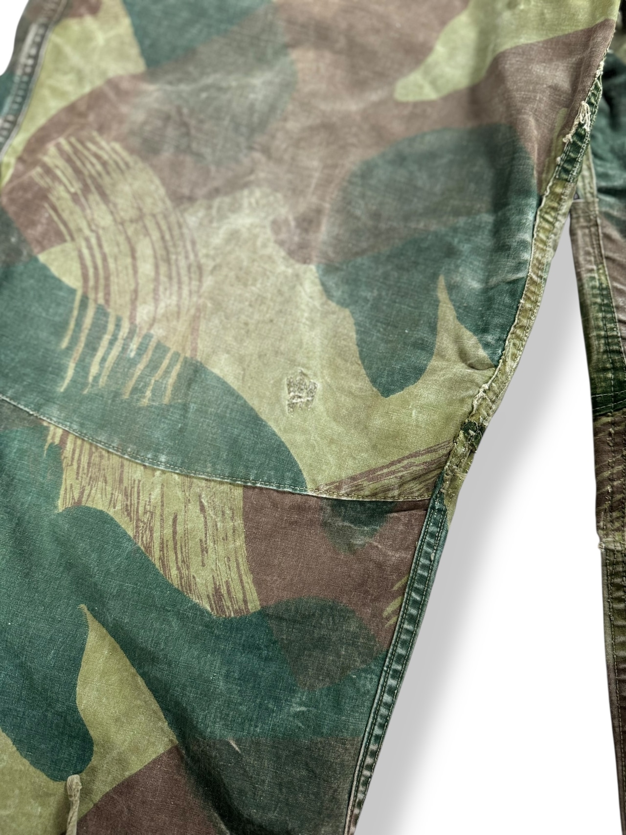 50s Belgium Army Brushstroke Camo Trousers