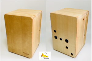 【ふるさと納税限定モデル】yahman cajon ヤーマン カホン Swing Box 木目の美しい洗練されたデザイン♪