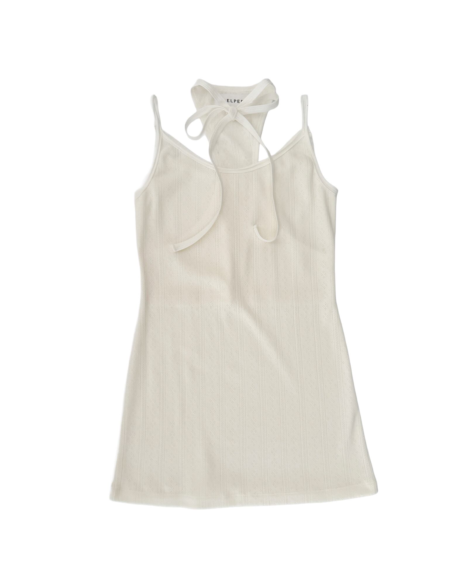 【 BELPER 】27SS PRE ODER "RIBBED JERSEY LAYERED CAMISOLE"(デポジット30%表記)