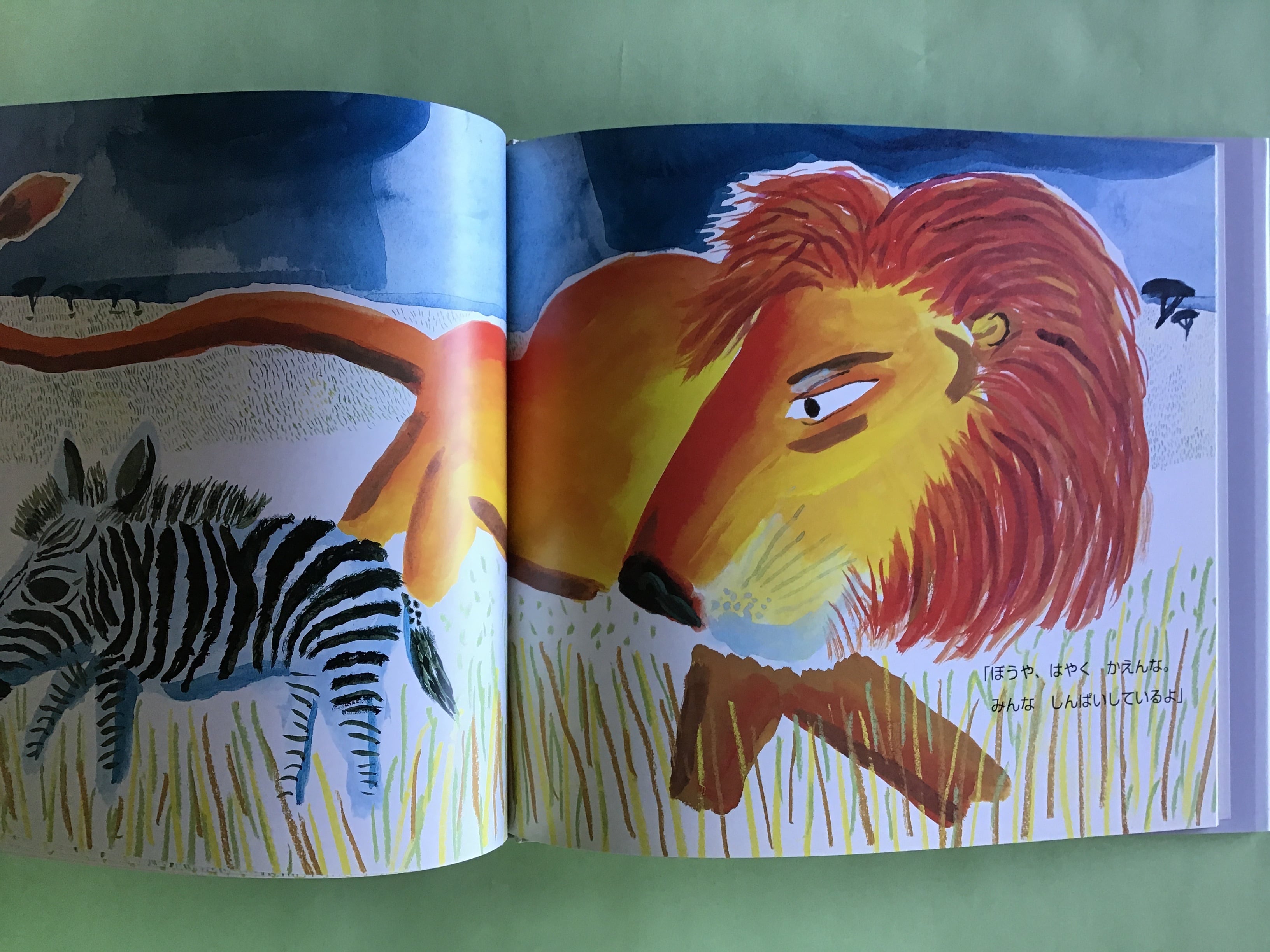 ライオンのへんないちにち あべ弘士 公正出版社 23×24cm | 小さな絵本