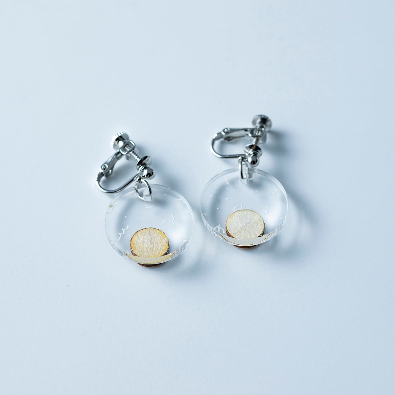 スイングクリアパターンイヤリング