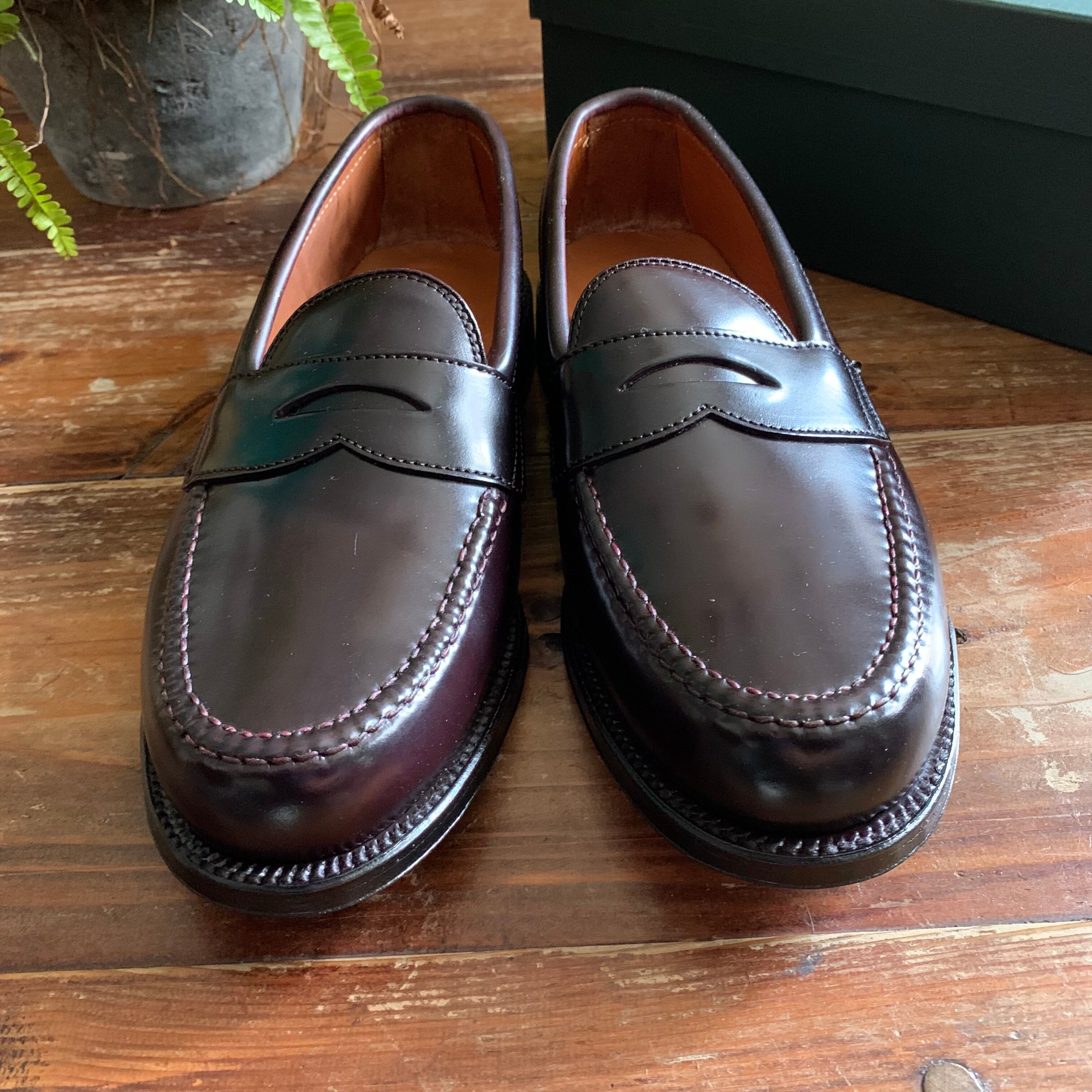 Alden 986” Penny Loafer 9H D/ #8 Burgundy Shell Cordovan | Rei-mart