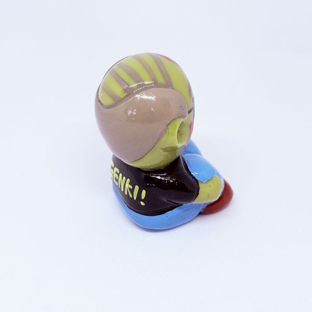 ソフビ「座・サトシ」ゾンビ/ ソフビ / デハラユキノリ