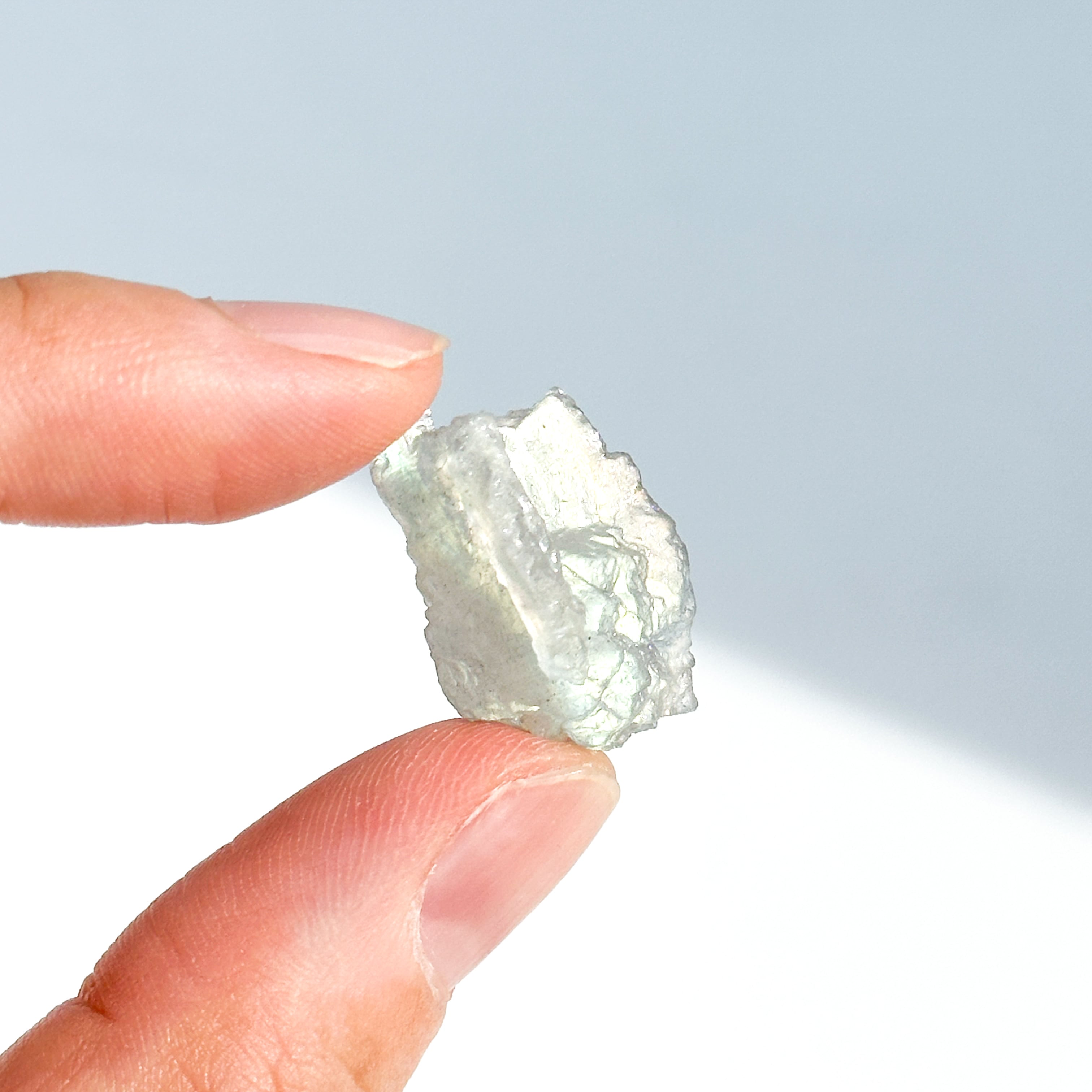 ホワイトラブラドライト 原石63◇ White Labradorite ◇天然石・鉱物