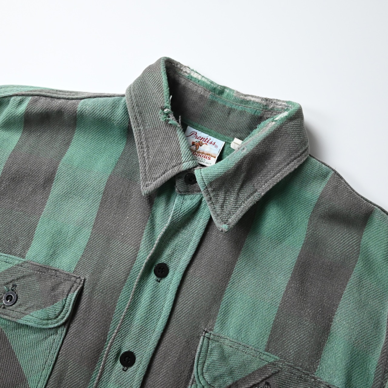 80's Prentiss vintage Ctton Flannel Shirt