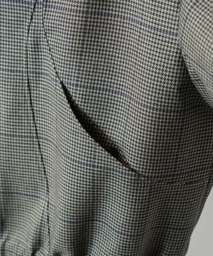 【26AW | MEN】MAISON SPECIAL メゾンスペシャル / プライムオーバーカーブ切り替えスタンドブルゾン  / 11262211502