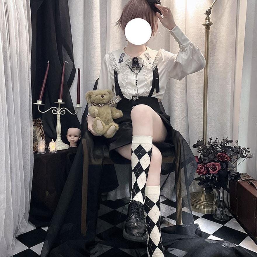 王子系 皇子系ロリィタ 少年装 CastleToo サスペンダー ハーフパンツ