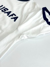 80s Champion "USAFA" Ringer Tee MADE IN USA Size L
