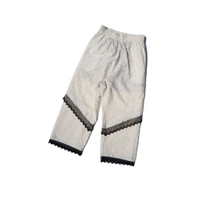 【BANSAN】Original Flower Pants (Off White)