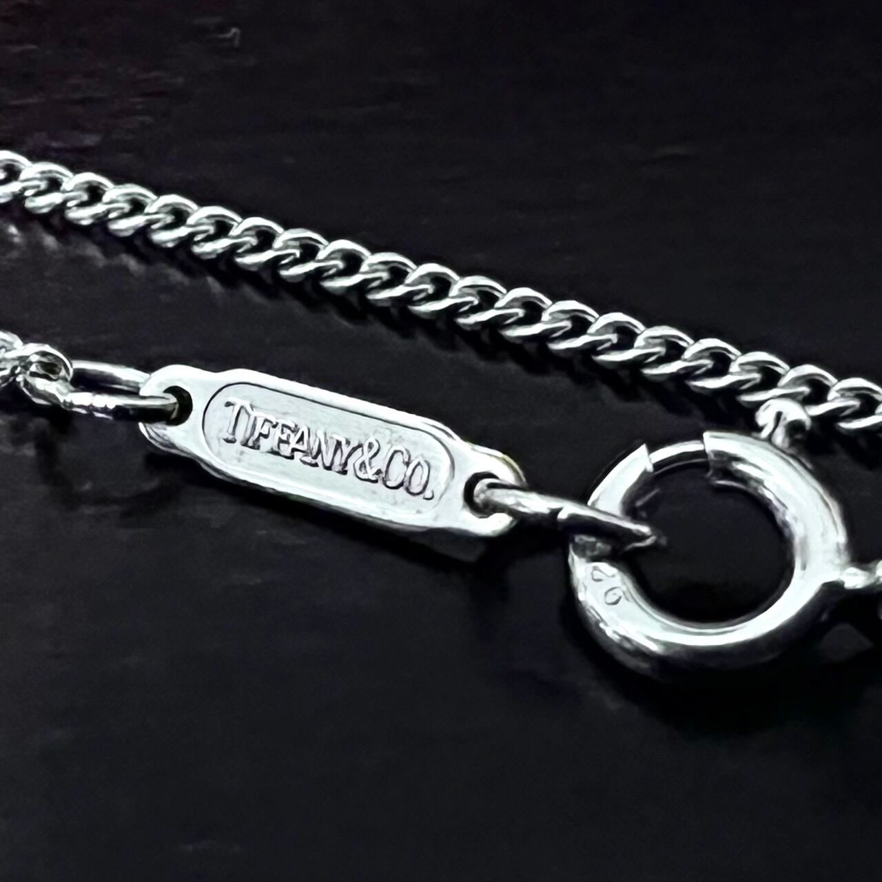 VINTAGE TIFFANY & CO. Curb Chain Necklace Sterling Silver