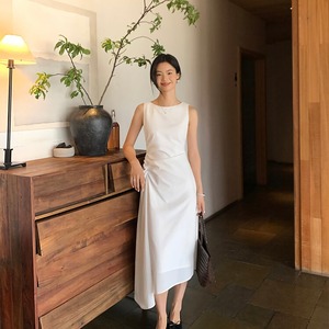 Clean Cut Elegant Midi Dress【S00310】