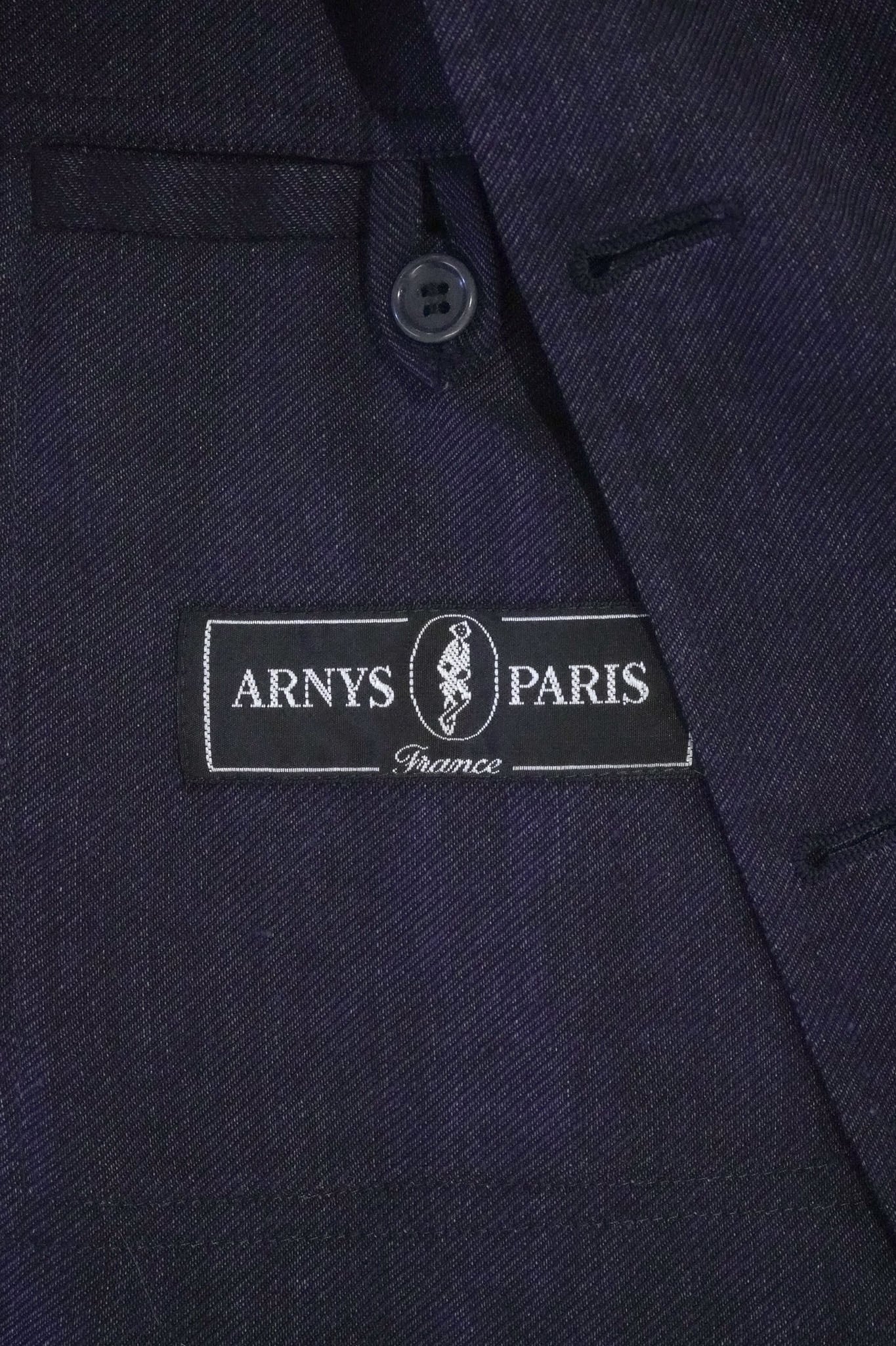 ARNYS アルニス 3Bテーラードジャケット グリーンチェック size52 ARNYS PARIS アルニス イタリア製 コーデュロイ3Bジャケット 44 OLIVE