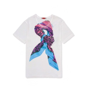 Scarf Print T-shirt WT