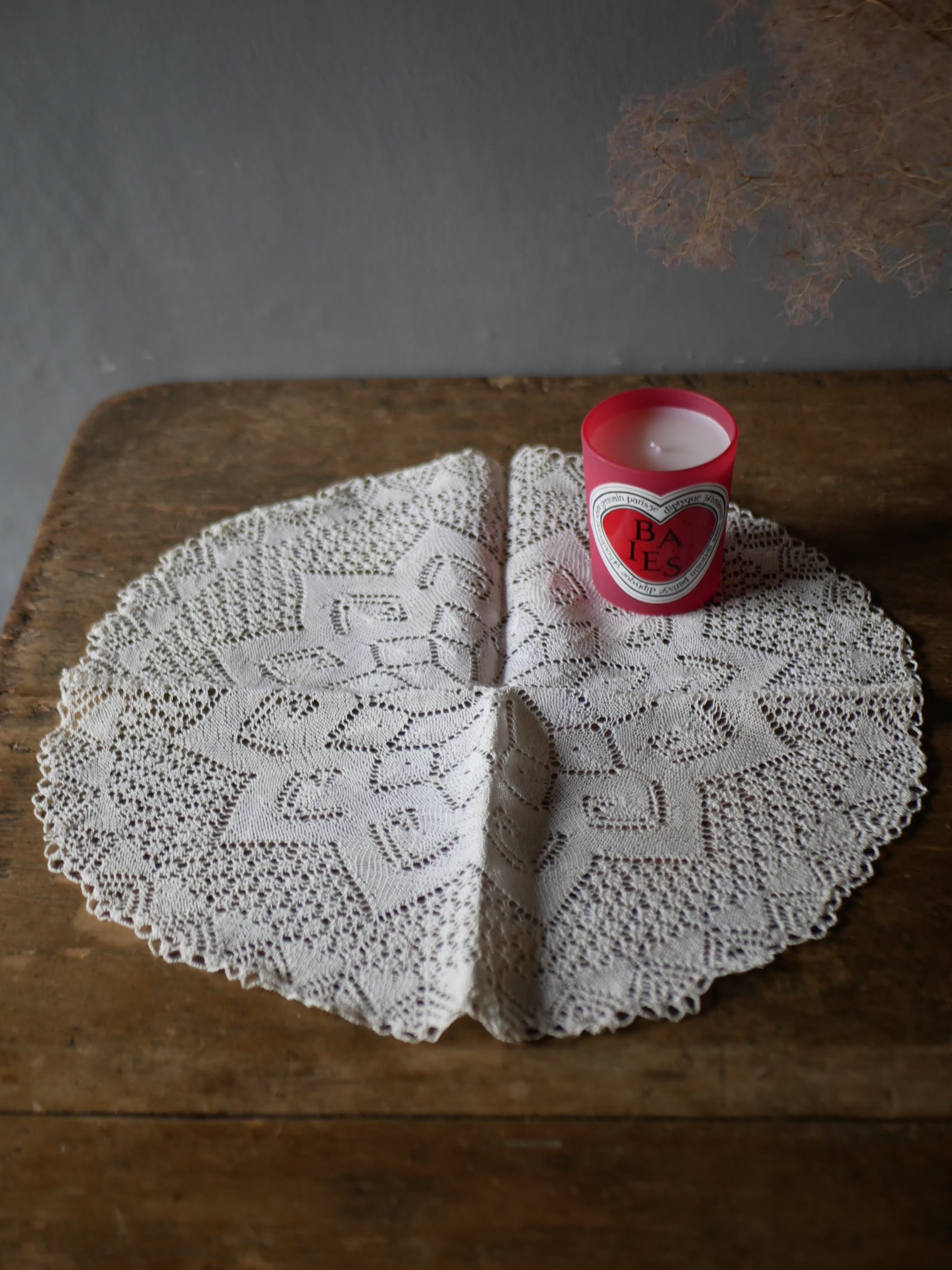 アンティークレース プレイスマット ドイリー フランスアンティーク アンティークのある暮らし