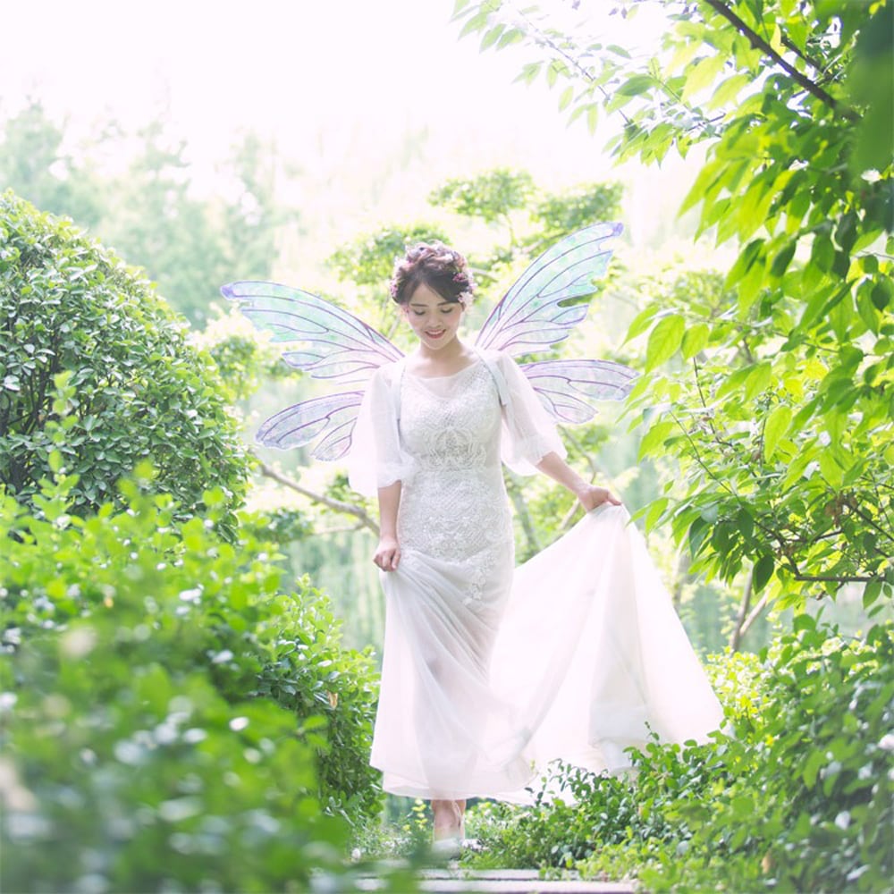 翼 羽根 写真撮影 ウェディング スタジオ 小道具