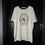 【90s USA JARZEES】linger Tee Black×White　ヴィンテージリンガーTシャツ