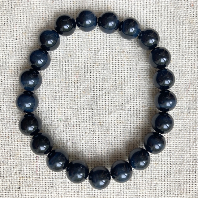 天然石ブレスレット(ブルータイガーアイ)