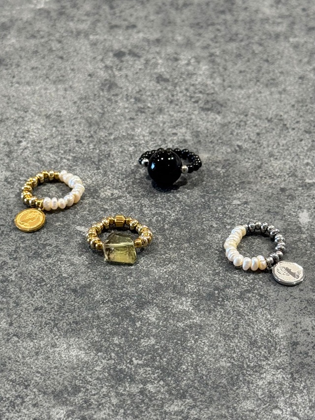luster rubber pinkie ring