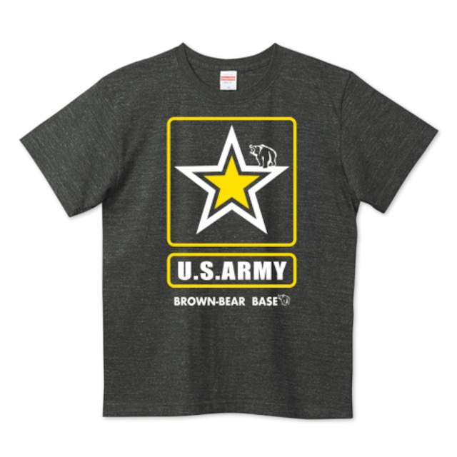 新U.S.ARMY Tシャツ：ヘザーブラック＜会員限定色＞