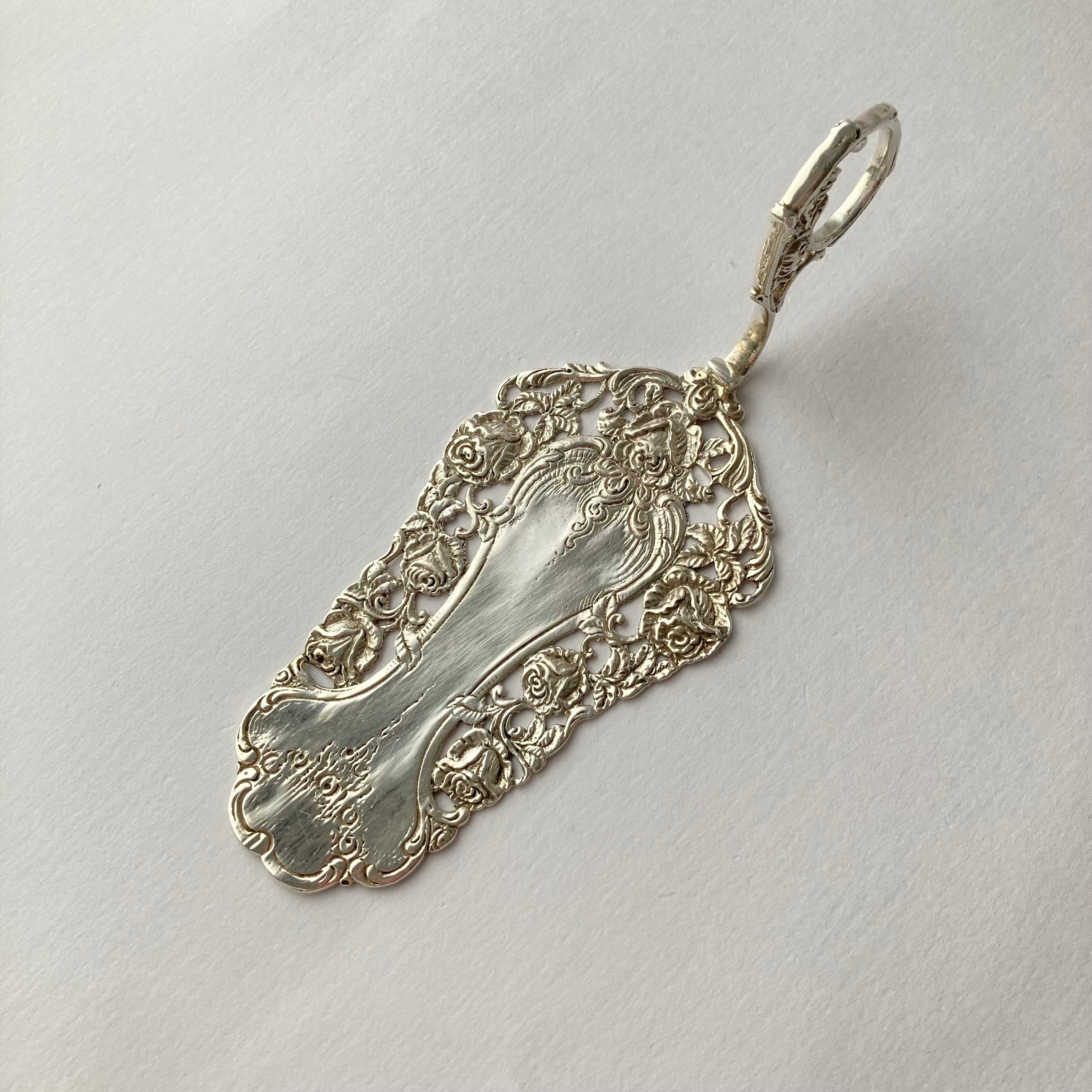 純銀 sterling ケーキサーバー アンティーク 純銀製 エレガントなケーキサーバー | Antique Chez elles シェゼル
